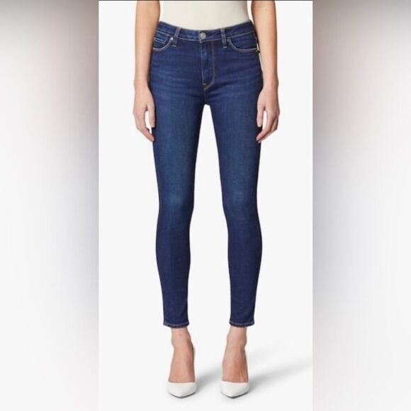Hudson Barbara High Rise Skinny Crop Jeans 27 - Picture 1 of 6